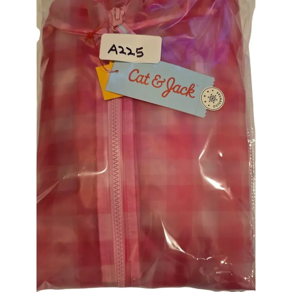 Cat & Jack Little Girls Rain Jacket Medium 8 NWT